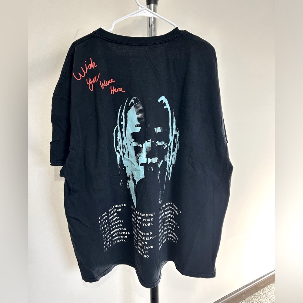 Travis Scott ASTROWORLD Tshirt Sz:2XL